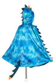 Blauwe draak cape