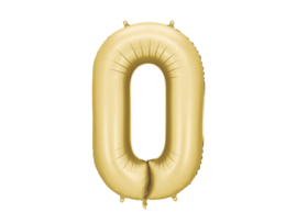 Party Deco goud satin 86 cm ( altijd op voorraad)