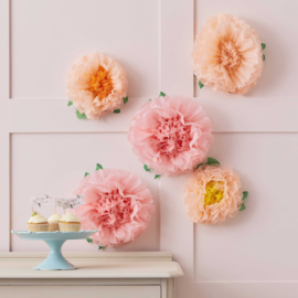 Papieren bloemen