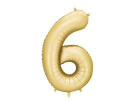 Party Deco goud satin 86 cm ( altijd op voorraad)