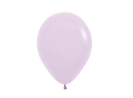 Pastel matte lila 6 stuks