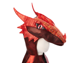 Ruby dragon cape