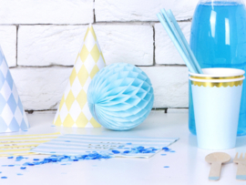 Honeycomb blauw 10 cm