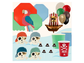 Party kit 10 personen PIRATE