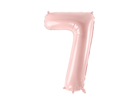 Party Deco roze cijfer 72 cm (altijd op voorraad)