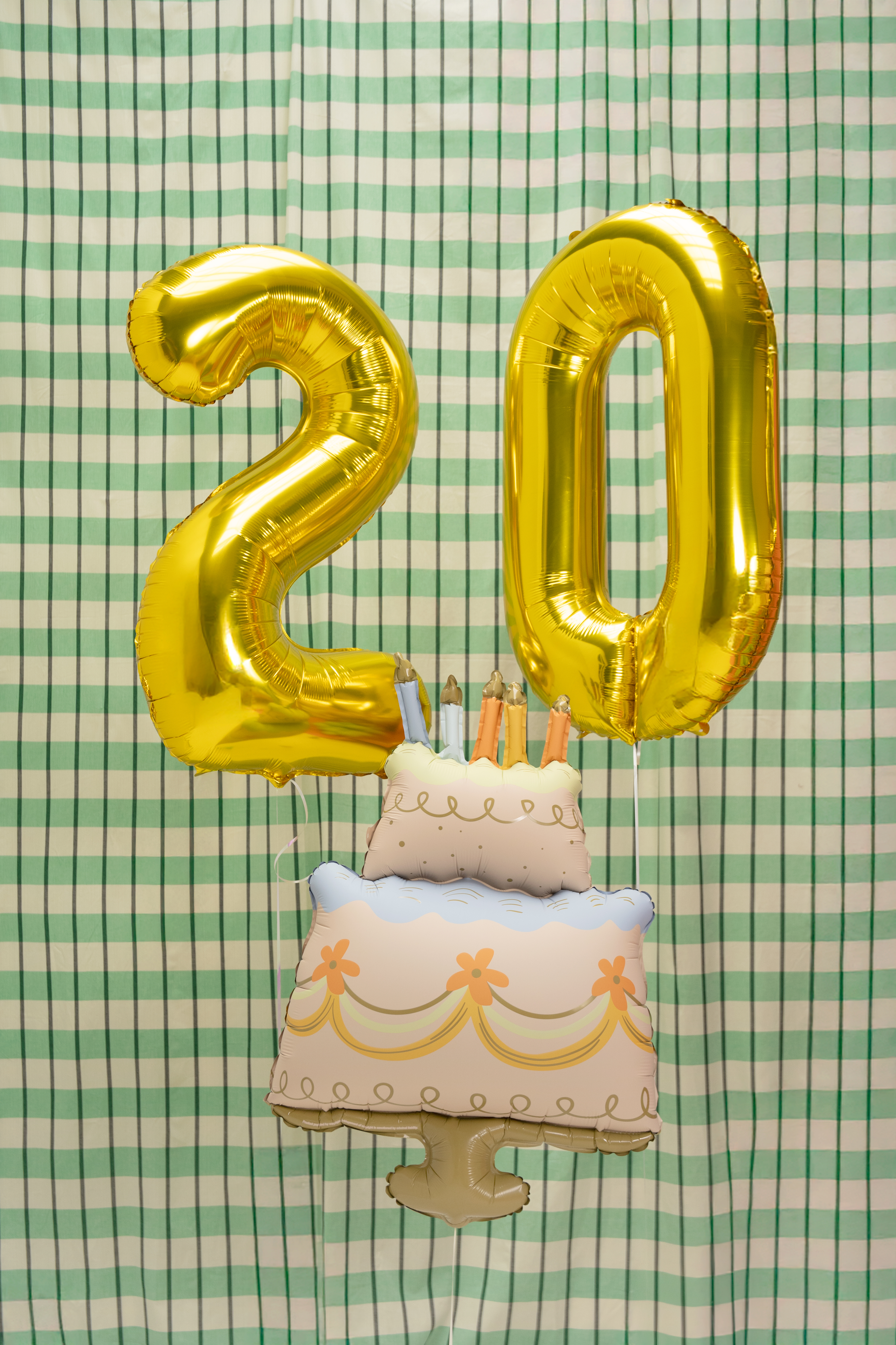 Party Deco Happy birthday cake