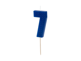 7 block kaarsje