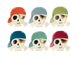 Meri Meri pirate bordjes