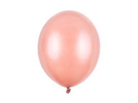 Metallic roze goud 6 stuks