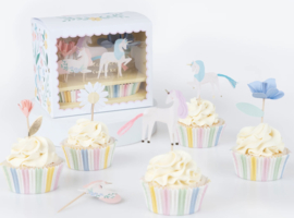 Meri Meri meadow unicorn cupcake kit