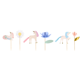 Meri Meri meadow unicorn cupcake kit
