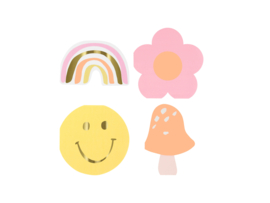 Meri Meri happy icons servetten