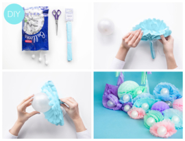 Party Deco pompom 25 cm