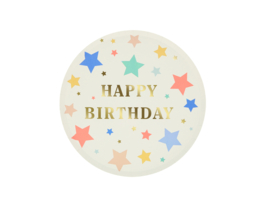 Meri Meri happy birthday star bordjes