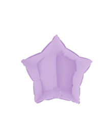 Pastel lila mat sterretje