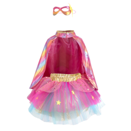 Super girl pink outfit