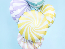 Party Deco Swirl candy yellow