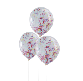 Confetti setje 5 stuks