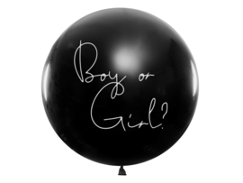 Gender reveal ballon