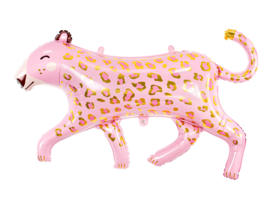Party Deco Pink luipaard