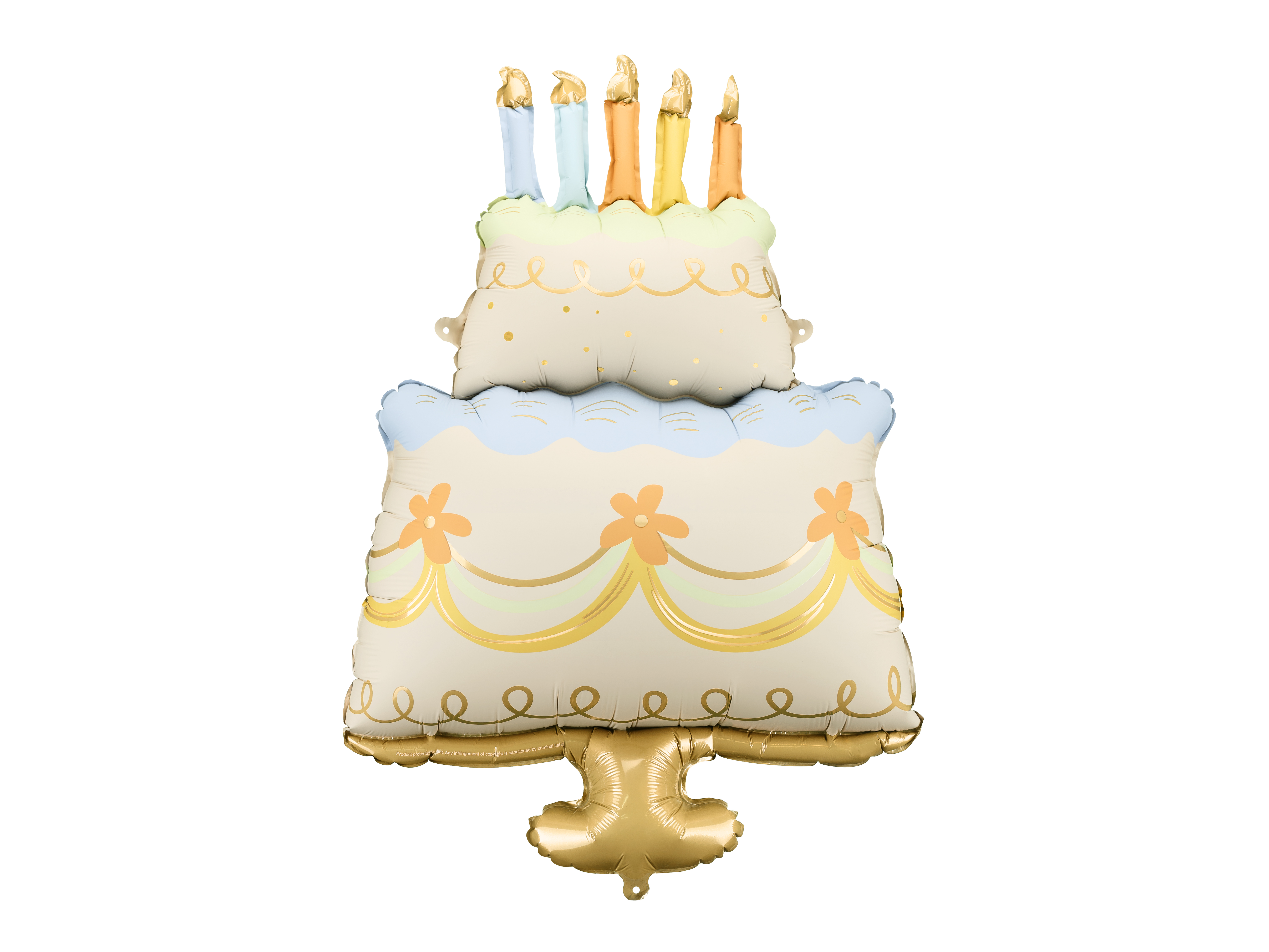Party Deco Happy birthday cake