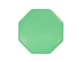 Meri Meri emerald green bordjes