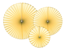 Gele waaier