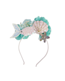 Glitter mermaid haarband