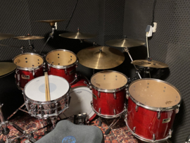 Pearl SPX 20,10,12,14,16” Sequoia red shellset 