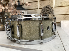 Pearl Masters mahogany classic snare MHX 1455S/C Silver sparkle
