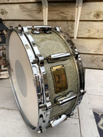 Pearl Masters mahogany classic snare MHX 1455S/C Silver sparkle
