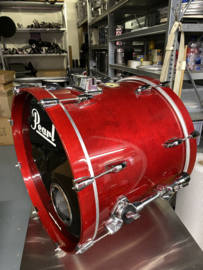 Pearl SPX 20,10,12,14,16” Sequoia red shellset 