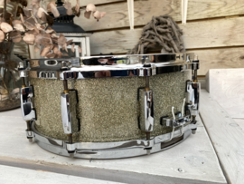 Pearl Masters mahogany classic snare MHX 1455S/C Silver sparkle
