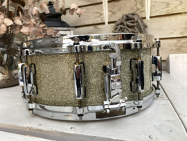 Pearl Masters mahogany classic snare MHX 1455S/C Silver sparkle