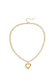 Ketting met hart kort