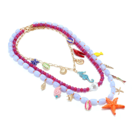 Oceaan ketting 3 delig