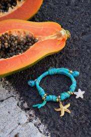 Touw Armband zeester