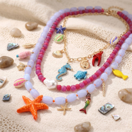 Oceaan ketting 3 delig