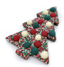 Happy Chocolade Kerstboom “Onwijs bedankt” (180g)
