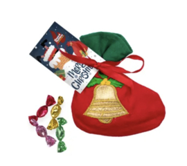 Kerstsok en 50 gram snoep