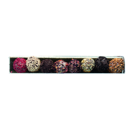 Giftbox 3 - Wijnproeverij met 2 wijnen en 8 chocolade truffels