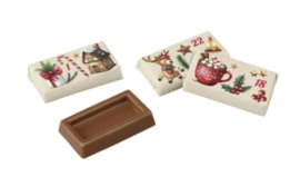 Adventskalender decoratief blik