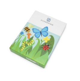 Kinderbestek 4-delig Natuurvriendjes rvs