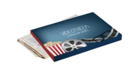 Doosje met magnetron popcorn