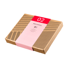 Giftbox 4 - Wijnproeverij met 3 wijnen en 16 chocolade truffels