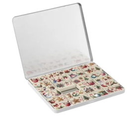 Adventskalender decoratief blik