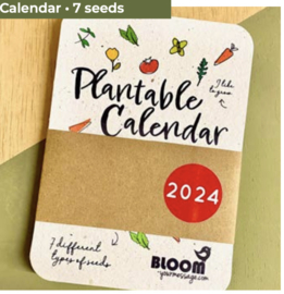 Plantable Calendar