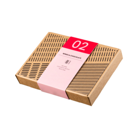 Giftbox 3 - Wijnproeverij met 2 wijnen en 8 chocolade truffels