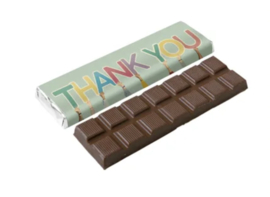 Chocoladereep met wikkel