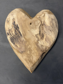 Houten hartjes